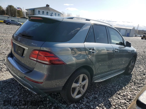 2018 Mercedes-Benz GLE 350 with VIN 4JGDA5HB2JB026537, listed as a Copart auction lot 51417425 with 103,348 mi miles and Salvage Title. Bid and sale history available at DreamBid. Image 3.