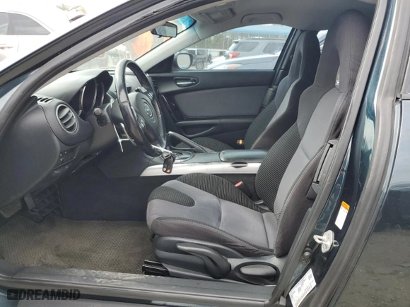 2004 Mazda RX-8 with VIN JM1FE17N040130675, listed as a Copart auction lot 72944474 with 143,744 mi miles and Clean Title. Bid and sale history available at carsss.com. Image 7.