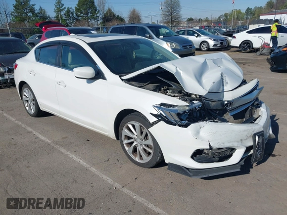 2017 Acura ILX w/Premium Pkg with VIN 19UDE2F76HA016830, listed as a IAAI auction lot 41888519 with 83,727 mi miles. Bid and sale history available at carsss.com. Image 1.