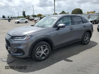 2024 Honda HR-V EX-L z VIN 3CZRZ1H70RM759627, wystawiony jako Copart lot #50724155 z przebiegiem 29 603 mil mil oraz Szkoda całkowita • Salvage title. Historia ofert i sprzedaży dostępna na DreamBid. Obrazek 1.