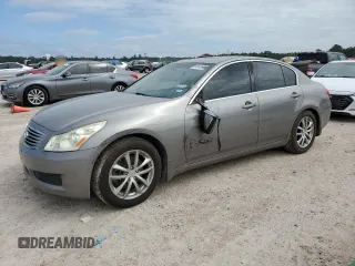 2007 Infiniti G35 Journey with VIN JNKBV61EX7M729115, listed as a Copart auction lot 70764774 with 107,536 mi miles and Salvage Title. Bid and sale history available at DreamBid. Image 1.