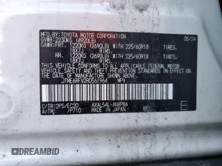 2024 Toyota RAV4 Hybrid XSE with VIN JTME6RFV2RD561964, listed as a Copart auction lot 48209465 with 47,028 mi miles and Salvage Title. Bid and sale history available at carsss.com. Image 15.