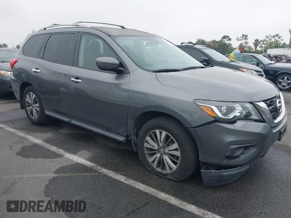 2019 Nissan Pathfinder SL with VIN 5N1DR2MN4KC624552, listed as a IAAI auction lot 42713518 with 115,291 mi miles and . Bid and sale history available at DreamBid. Image 1.