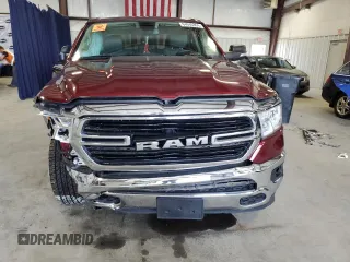 2019 Ram 1500 Big Horn z VIN 1C6RREBT3KN639486, wystawiony jako Copart lot #64940864 z przebiegiem 63 879 mil mil oraz Szkoda całkowita • Salvage title. Historia ofert i sprzedaży dostępna na DreamBid. Obrazek 5.