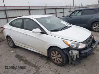2017 Hyundai Accent Value Edition with VIN KMHCT4AE4HU274114, listed as a IAAI auction lot 41436405 with 183,207 mi miles and . Bid and sale history available at DreamBid. Image 1.