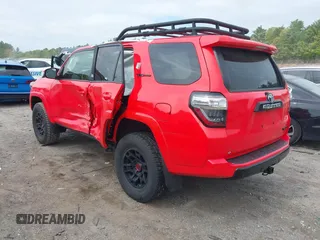 2023 Toyota 4Runner TRD Pro with VIN JTELU5JR8P6118540, listed as a IAAI auction lot 42262458 with 23,133 mi miles and . Bid and sale history available at DreamBid. Image 3.