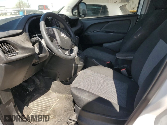 2020 Ram ProMaster City Cargo Van Tradesman with VIN ZFBHRFAB3L6R99407, listed as a Copart auction lot 52750535 with 0 mi miles and Salvage Title. Bid and sale history available at carsss.com. Image 7.