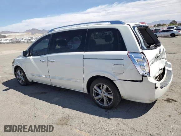 2007 Nissan Quest SL z VIN 5N1BV28U17N133503, wystawiony jako Copart lot #50760555 z przebiegiem 142 519 mil mil oraz Szkoda całkowita • Salvage title. Historia ofert i sprzedaży dostępna na DreamBid. Obrazek 2.