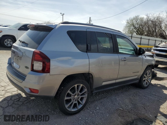 2016 Jeep Compass Sport SE z VIN 1C4NJCBA4GD711214, wystawiony jako Copart lot #49621615 z przebiegiem 105 498 mil mil oraz Szkoda całkowita • Salvage title. Historia ofert i sprzedaży dostępna na DreamBid. Obrazek 3.