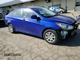2012 Hyundai Accent GLS z VIN KMHCT4AE6CU183208, wystawiony jako Copart lot #51805365 z przebiegiem 118 061 mil mil oraz Szkody całkowita. Historia ofert i sprzedaży dostępna na DreamBid. Obrazek 11.