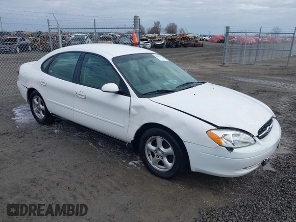 2002 Ford Taurus SES Standard with VIN 1FAFP55U12A184513, listed as a IAAI auction lot 41125306 with 241,896 mi miles. Bid and sale history available at carsss.com. Image 1.