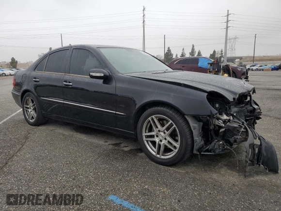 2006 Mercedes-Benz E 350 with VIN WDBUF56J76A829159, listed as a Copart auction lot 50423315 with 147,823 mi miles and Salvage Title. Bid and sale history available at DreamBid. Image 4.