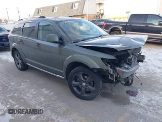 2017 Dodge Journey Crossroad Plus with VIN 3C4PDDGG5HT517581, listed as a IAAI auction lot 41225446 with 136,193 mi miles and . Bid and sale history available at DreamBid. Image 1.