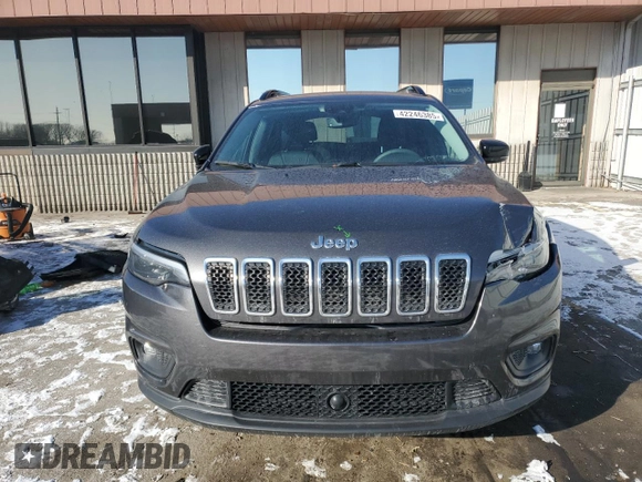 2022 Jeep Cherokee Latitude Lux with VIN 1C4PJMMX4ND529316, listed as a Copart auction lot 42246385 with 23,118 mi miles and Salvage title. Bid and sale history available at DreamBid. Image 5.