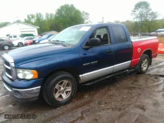 2005 Dodge Ram 1500 SLT with VIN 1D7HA18N65J600227, listed as a IAAI auction lot 41879270 with 338,592 mi miles. Bid and sale history available at carsss.com. Image 2.