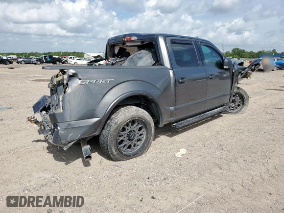 2018 Ford F-150 XL с VIN 1FTEW1CP7JKC39733, выставлен на аукционе Copart как лот 63554635 с пробегом Не указан миль и На запчасти • Non repairable. История ставок и продаж доступна на DreamBid. Изображение 3.