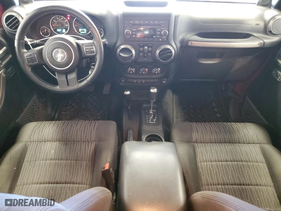 2012 Jeep Wrangler Unlimited Sport with VIN 1C4BJWDG2CL141879, listed as a Copart auction lot 73211924 with 155,647 mi miles and Non Repairable. Bid and sale history available at carsss.com. Image 8.