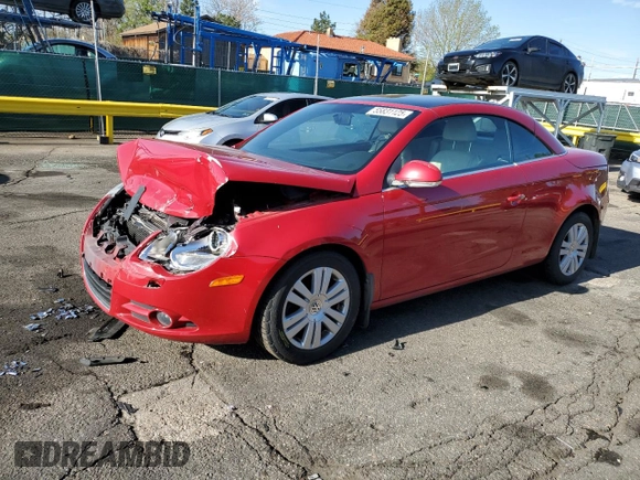 2008 Volkswagen Eos Turbo с VIN WVWBA71F28V038488, выставлен на аукционе Copart как лот 55831125 с пробегом 111 942 миль миль и Списание • Salvage title. История ставок и продаж доступна на DreamBid. Изображение 1.