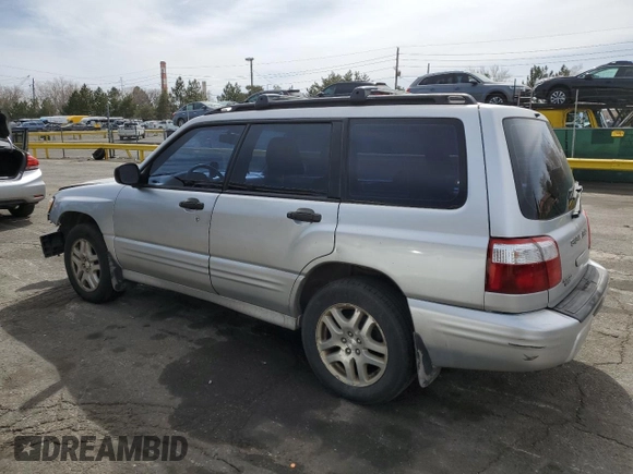 2002 Subaru Forester S w/Premium Pkg with VIN JF1SF65612H752985, listed as a Copart auction lot 49182135 with 232,839 mi miles and Salvage Title. Bid and sale history available at carsss.com. Image 2.