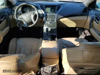2015 Hyundai Azera with VIN KMHFG4JG7FA442796, listed as a Copart auction lot 45759345 with 129,040 mi miles and Salvage Title. Bid and sale history available at carsss.com. Image 8.