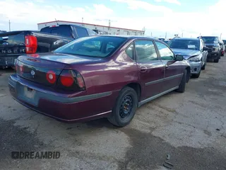 2004 Chevrolet Impala with VIN 2G1WF52E649387334, listed as a IAAI auction lot 40754298 with 216,092 mi miles and . Bid and sale history available at carsss.com. Image 4.