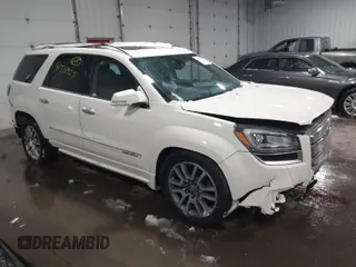 2014 GMC Acadia Denali with VIN 1GKKVTKD2EJ225389, listed as a IAAI auction lot 41718955 with 126,865 mi miles. Bid and sale history available at carsss.com. Image 1.