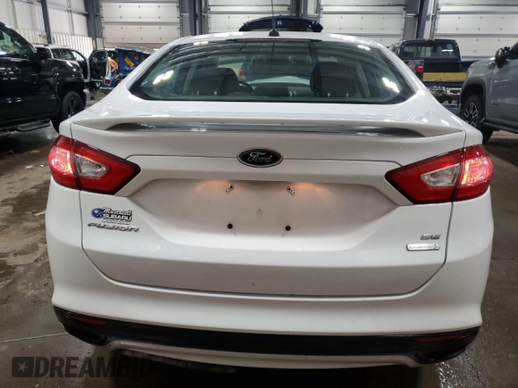 2013 Ford Fusion SE with VIN 3FA6P0H92DR298104, listed as a Copart auction lot 59694565 with 158,244 mi miles and Salvage title. Bid and sale history available at DreamBid. Image 6.