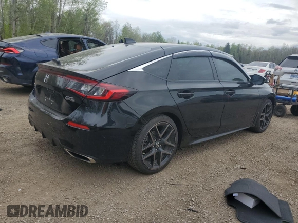2022 Honda Civic Sport Touring z VIN 19XFL1G81NE401705, wystawiony jako Copart lot #55492835 z przebiegiem 75 043 mil mil oraz Szkoda całkowita • Salvage title. Historia ofert i sprzedaży dostępna na DreamBid. Obrazek 3.