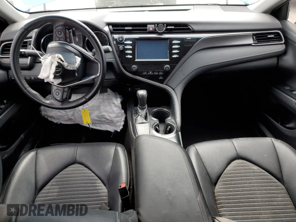 2019 Toyota Camry LE with VIN 4T1B11HK4KU271619, listed as a Copart auction lot 49987945 with 106,706 mi miles and Salvage Title. Bid and sale history available at carsss.com. Image 8.
