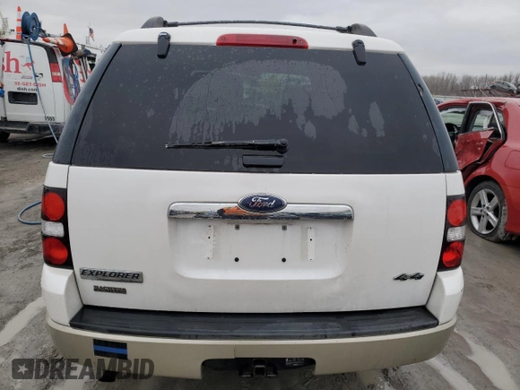2010 Ford Explorer Eddie Bauer with VIN 1FMEU7EEXAUA45976, listed as a Copart auction lot 40256614 with Not Provided miles and Salvage Title. Bid and sale history available at carsss.com. Image 6.