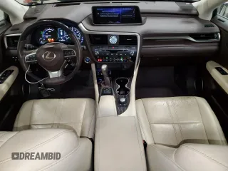 2018 Lexus RX 450h with VIN 2T2BGMCA9JC021481, listed as a Copart auction lot 57111405 with 186,533 mi miles and Salvage title. Bid and sale history available at DreamBid. Image 8.
