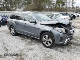 2017 Mercedes-Benz GLS 450 with VIN 4JGDF6EE8HA877859, listed as a Copart auction lot 38980024 with 126,431 mi miles and . Bid and sale history available at DreamBid. Image 4.