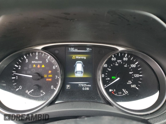 2015 Nissan Rogue SV with VIN 5N1AT2MT6FC772808, listed as a Copart auction lot 86929294 with 77,925 mi miles and Salvage Title. Bid and sale history available at carsss.com. Image 9.