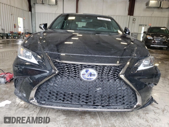 2022 Lexus ES 300h F Sport with VIN 58AGA1C15NU018164, listed as a Copart auction lot 64182814 with 4,474 mi miles and Salvage title. Bid and sale history available at DreamBid. Image 5.