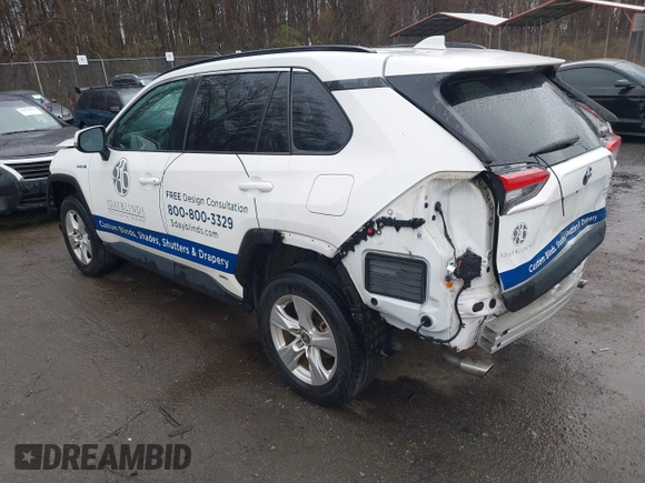 2021 Toyota RAV4 Hybrid LE z VIN 2T3MWRFV6MW118143, wystawiony jako IAAI lot #41863177 z przebiegiem 43 527 mil mil oraz . Historia ofert i sprzedaży dostępna na DreamBid. Obrazek 3.