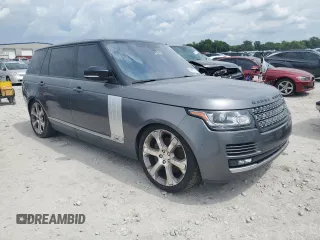 2017 Land Rover Range Rover z VIN SALGS5FE9HA356728, wystawiony jako Copart lot #58691065 z przebiegiem 122 893 mil mil oraz Czysty tytuł • Clean title. Historia ofert i sprzedaży dostępna na DreamBid. Obrazek 4.