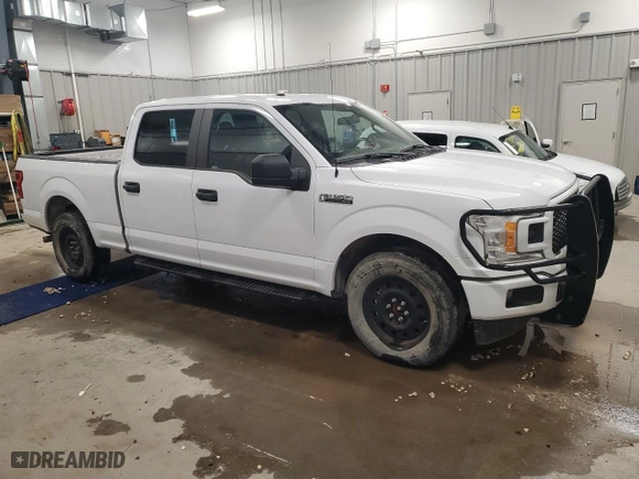 2019 Ford F-150 XL with VIN 1FTFW1E57KKF17645, listed as a Copart auction lot 45751145 with 92,136 mi miles and Clean Title. Bid and sale history available at carsss.com. Image 4.