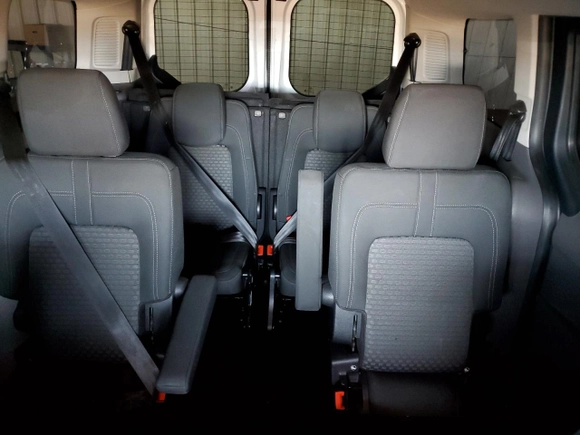 2019 Ford Transit Connect XLT with VIN NM0GS9F24K1393694, listed as a Copart auction lot 58372945 with 136,111 mi miles and Clean title. Bid and sale history available at DreamBid. Image 10.