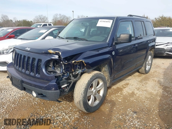 2014 Jeep Patriot Sport with VIN 1C4NJRBB4ED686680, listed as a IAAI auction lot 41585899 with 165,612 mi miles and . Bid and sale history available at DreamBid. Image 2.