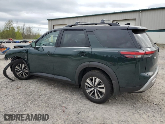 2024 Nissan Pathfinder SL with VIN 5N1DR3CC7RC220127, listed as a Copart auction lot 56792655 with 21,544 mi miles and Salvage title. Bid and sale history available at DreamBid. Image 2.