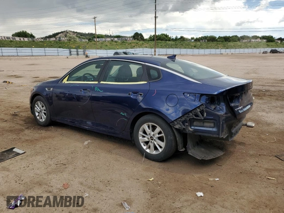 2018 Kia Optima LX z VIN 5XXGT4L37JG250208, wystawiony jako Copart lot #60896115 z przebiegiem 84 775 mil mil oraz Szkoda całkowita • Salvage title. Historia ofert i sprzedaży dostępna na DreamBid. Obrazek 2.