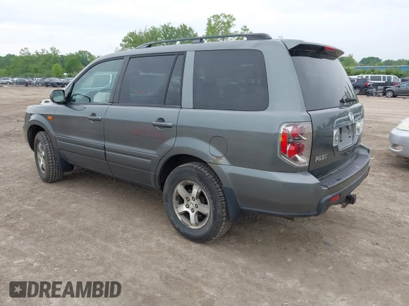 2007 Honda Pilot EX-L z VIN 2HKYF18587H511816, wystawiony jako IAAI lot #42366623 z przebiegiem 170 866 mil mil oraz . Historia ofert i sprzedaży dostępna na DreamBid. Obrazek 3.