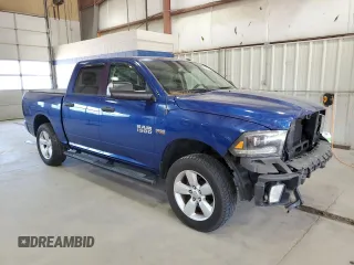 2014 Ram 1500 Express with VIN 3C6RR7KT4EG324804, listed as a Copart auction lot 58233005 with 103,306 mi miles and Salvage title. Bid and sale history available at DreamBid. Image 4.