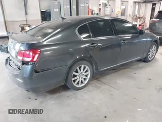 2007 Lexus GS 350 with VIN JTHCE96S870006326, listed as a IAAI auction lot 41893335 with 187,494 mi miles. Bid and sale history available at carsss.com. Image 4.