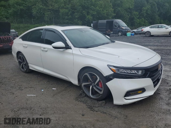 2020 Honda Accord Sport with VIN 1HGCV2F30LA016548, listed as a Copart auction lot 59010915 with Not provided miles and Salvage title. Bid and sale history available at DreamBid. Image 4.