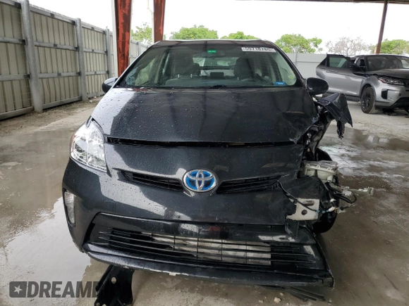 2012 Toyota Prius One with VIN JTDKN3DUXC5408134, listed as a Copart auction lot 59718785 with Not provided miles and Salvage title. Bid and sale history available at DreamBid. Image 5.