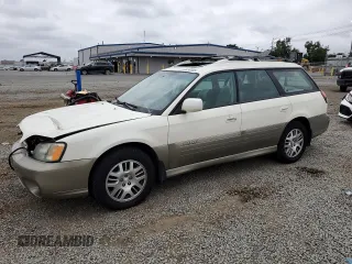 2004 Subaru Legacy Outback Limited z VIN 4S3BH686247626062, wystawiony jako Copart lot #59297605 z przebiegiem 123 309 mil mil oraz Szkoda całkowita • Salvage title. Historia ofert i sprzedaży dostępna na DreamBid. Obrazek 1.