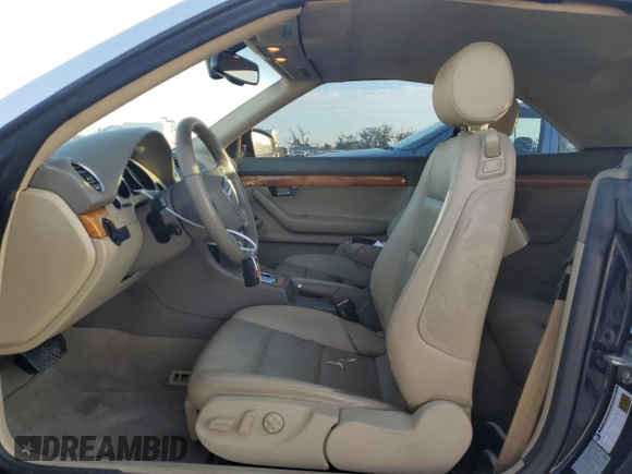 2009 Audi A4 Special Edition with VIN WAUAF48H99K001652, listed as a Copart auction lot 78065114 with 98,848 mi miles and Salvage title. Bid and sale history available at DreamBid. Image 7.