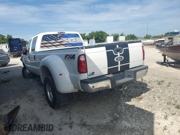 2012 Ford F-350 XL with VIN 1FT8W3DT0CEC51907, listed as a Copart auction lot 59849374 with 220,569 mi miles and Salvage Title. Bid and sale history available at DreamBid. Image 2.