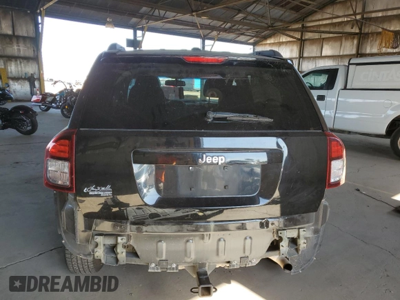2016 Jeep Compass Sport with VIN 1C4NJCBB4GD603085, listed as a Copart auction lot 55611045 with 132,849 mi miles and Salvage title. Bid and sale history available at DreamBid. Image 6.